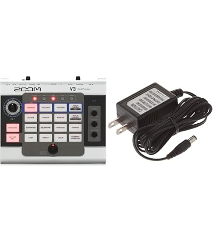Amazon.com: Zoom V3 Vocal Processor & Zoom HRM-7 Handy Recorder